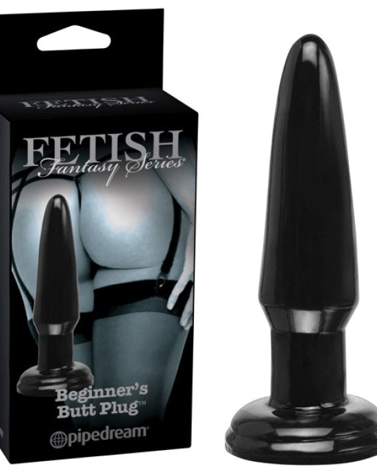 Fetish Fantasy Series Limited Edition Beginner's Butt Plug - Black 9.5 cm (3.75'') Butt Plug