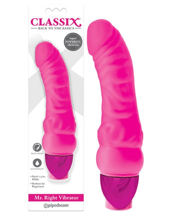 Classix Mr Right Vibe - Pink Vibrator