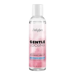 Satisfyer Women Gentle Cooling - Water-Based Cooling Lubricant - 295 ml Bottle