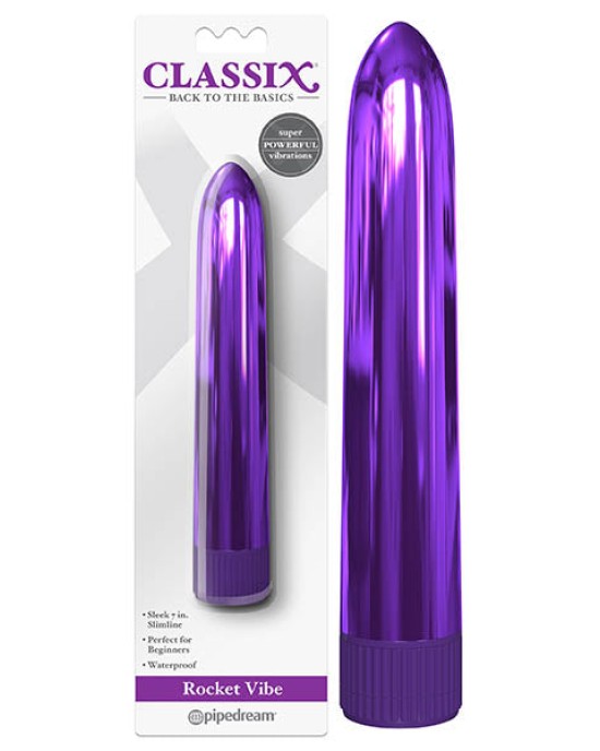 Classix Rocket Vibe - Metallic Purple Vibrator