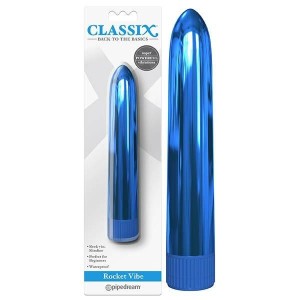 Classix Rocket Vibe - Metallic Blue Vibrator