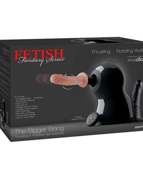 Fetish Fantasy Series The Bigger Bang Thrusting & Rotating Sex Machine