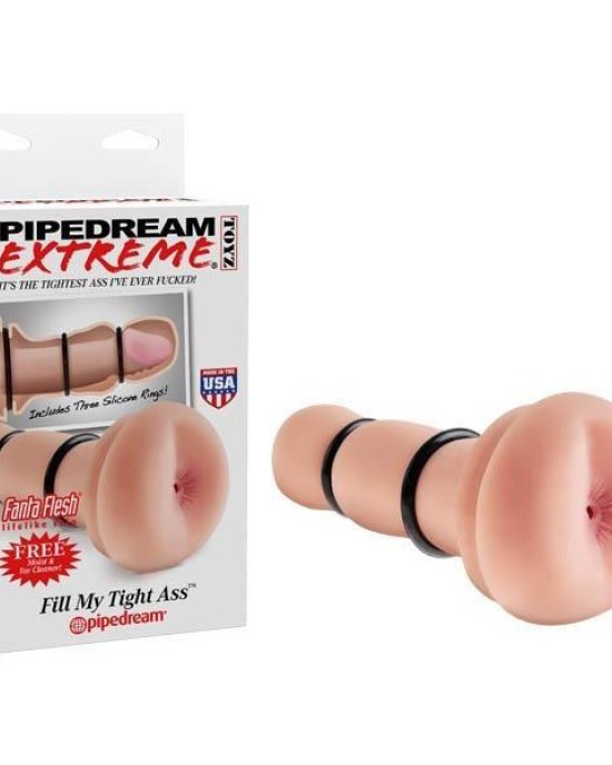 Pipedream Extreme Toyz Fill My Tight Ass - Flesh Ass Stroker