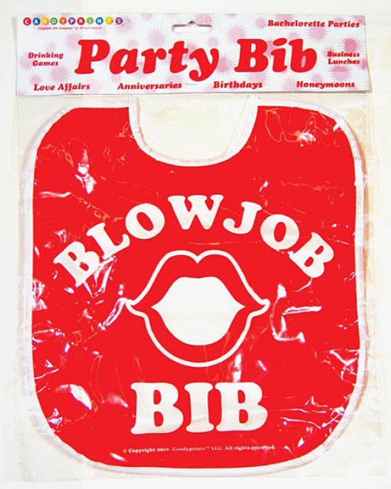 Blow Job Bib