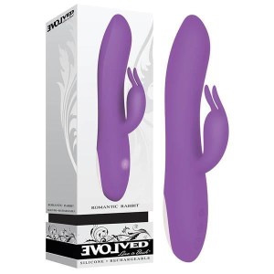 Romantic Rabbit Vibrator - Purple