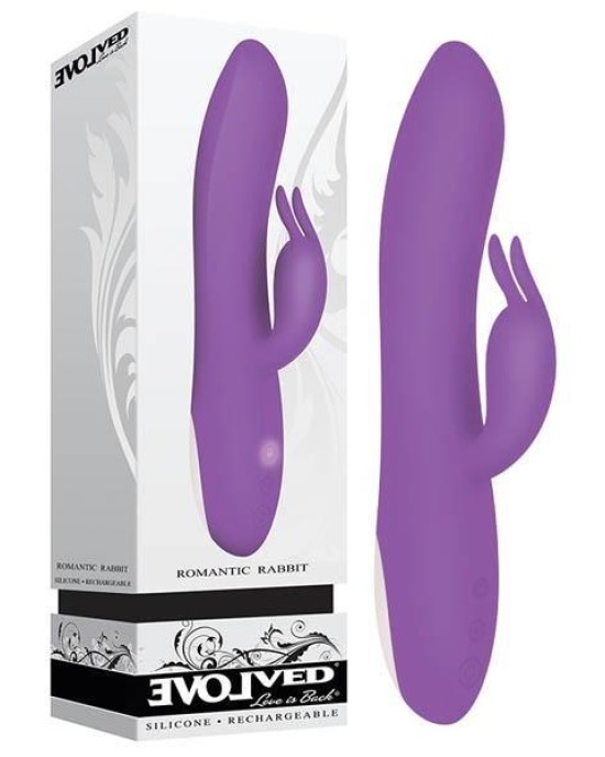 Romantic Rabbit Vibrator - Purple