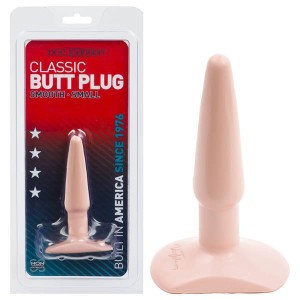 Doc Johnson Classic Beginners Smooth Butt Plug - Flesh