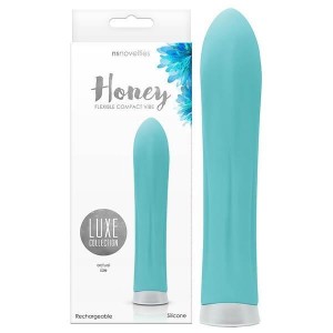 Luxe - Honey - Turquoise 12.5 cm (4.92'') USB Rechargeable Mini Vibrator