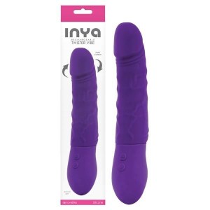 INYA Twister - Purple 9 Inch Rotating Vibrator