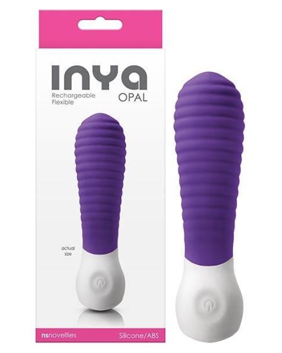 InYa Opal - Purple 4.7 Inch Rechargeable Mini Vibrator