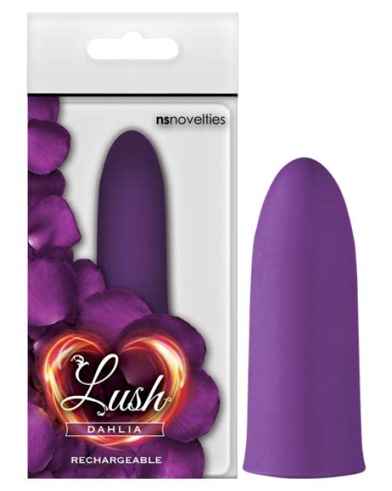 Lush Dahlia - Purple 6.1 cm (2.4'') USB Rechargeable Bullet