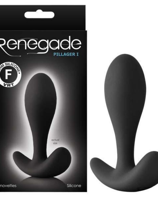 Renegade - Pillager I - Black 10.4 cm (4.1'') Anal Plug