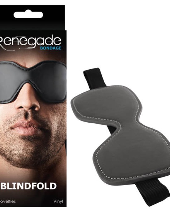 Renegade Bondage Blindfold - Black