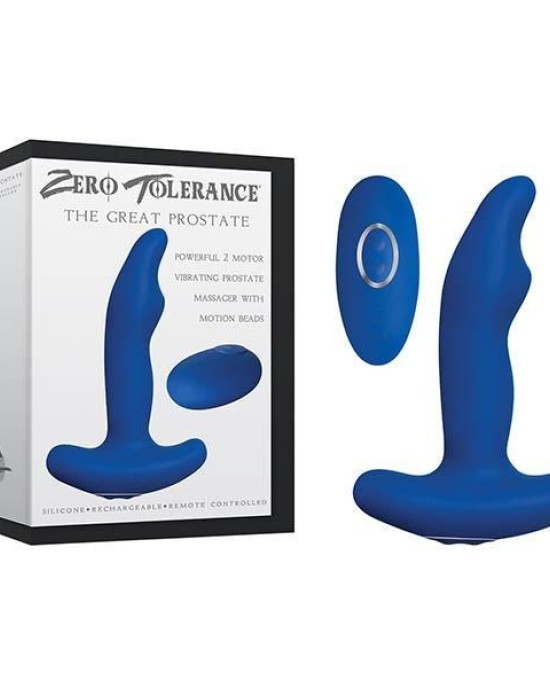 Zero Tolerance The Great Prostate Massager with Remote