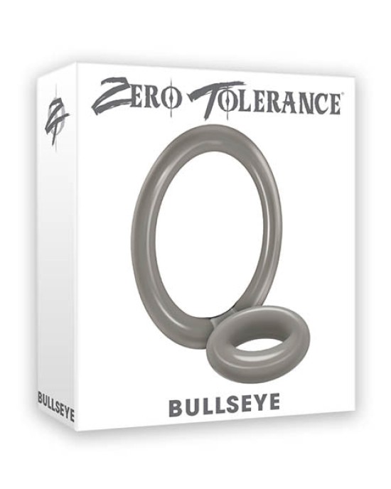 Zero Tolerance Bullseye - Grey Cock & Ball Rings