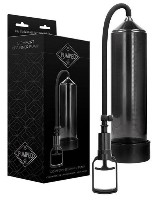 Pumped Comfort Beginner Pump - Black Penis Pump