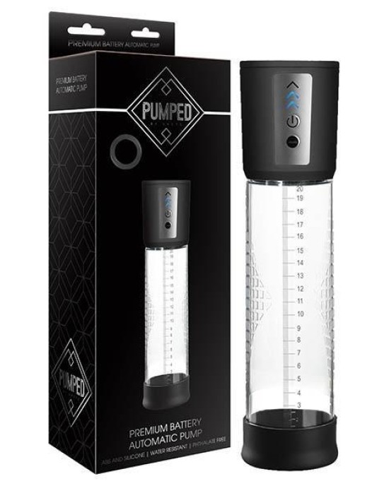 Pumped Premium Battery Auto Pump - Clear Powered Penis Pump