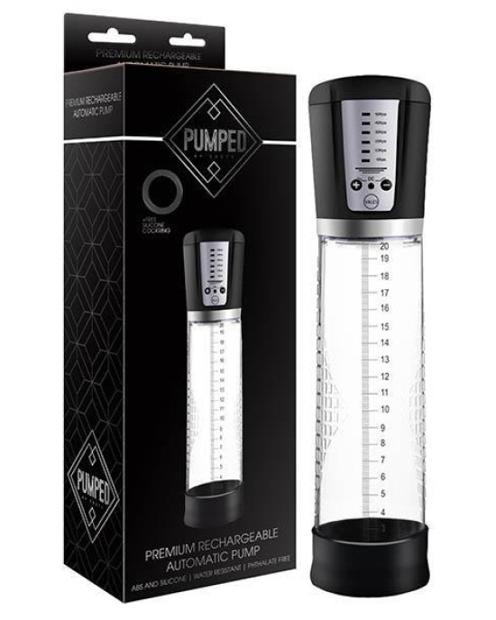 Pumped Premium Rechargeable Auto Pump - Clear USB Rechargeable Powered Penis Pump