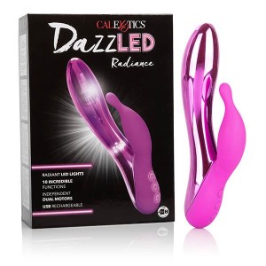 DazzLED Radiance Rabbit Vibrator - Pink