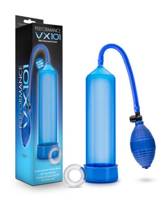 Performance VX101 Male Enhancement Pump - Blue Penis Pump