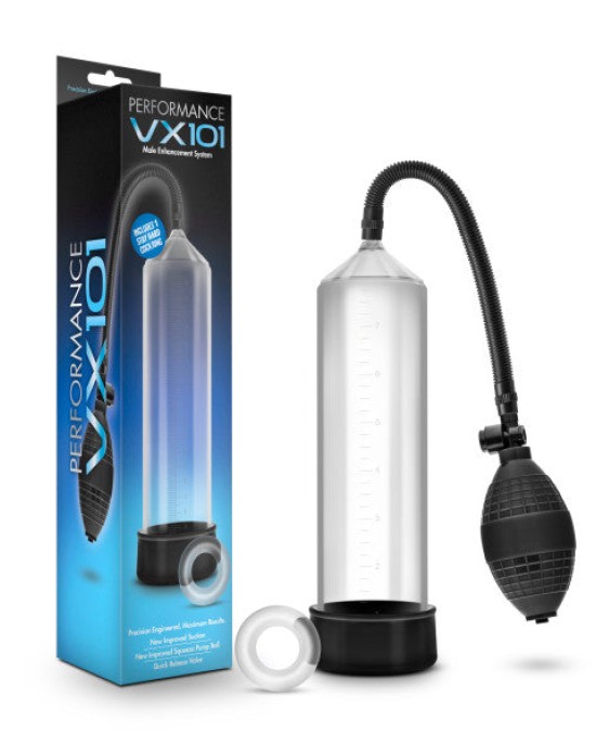 Performance VX101 Male Enhancement Pump - Clear Penis Pump