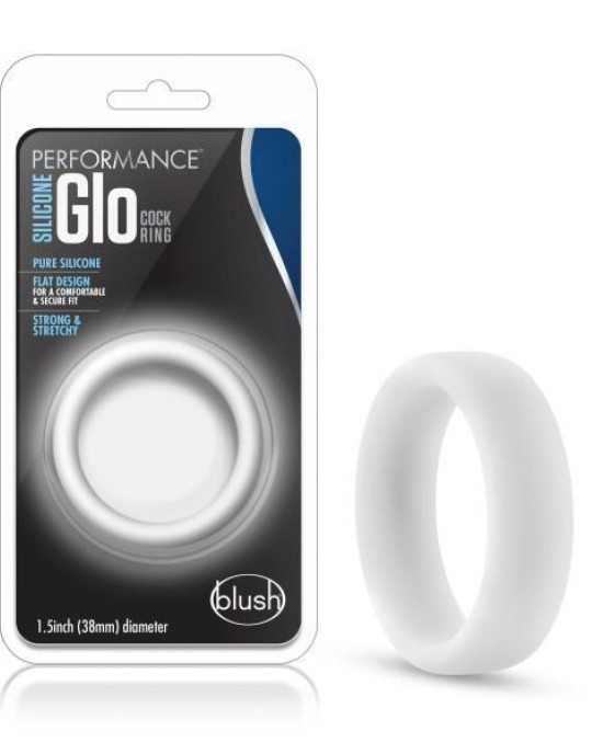 Performance Silicone Glo Cock Ring - Glow in the Dark Cock Ring