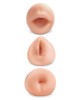 Pipedream Extreme Toyz All 3 Holes - Flesh Strokers - Set of 3