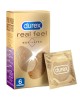 Durex RealFeel - Natural Feeling Non-Latex Condoms - 6 Pack