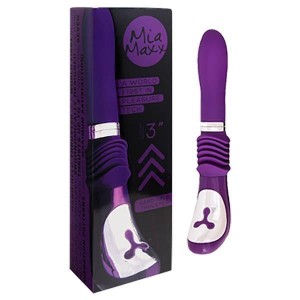 MiaMaxx - Purple Thrusting Vibrator