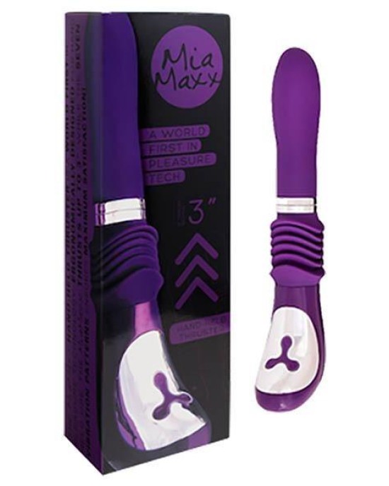 MiaMaxx - Purple Thrusting Vibrator