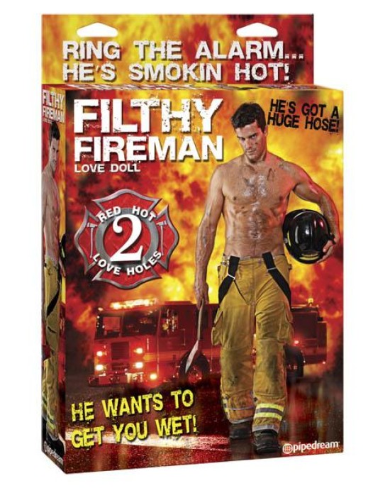 Filthy Fireman Doll