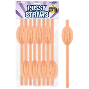 Pussy Straws - 8 Pack