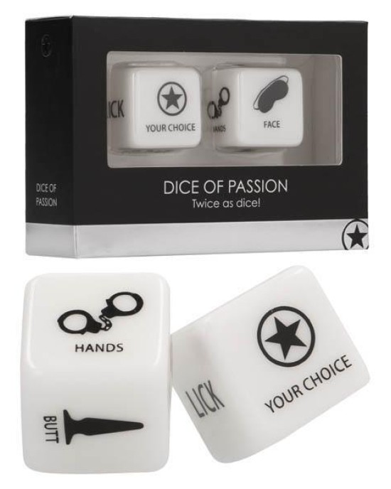 Ouch! Dice Of Passion - Couples Dice Game