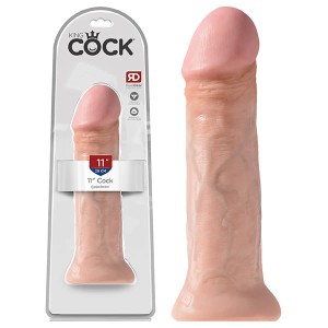 King Cock 11'' Cock - Flesh 28 cm Dong