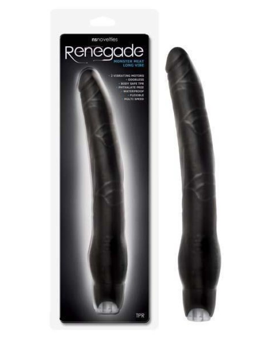 Renegade - Monster Meat - Black 12 Inch Vibrator