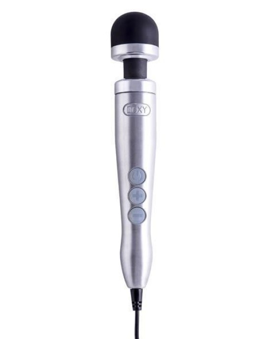 Doxy 3 Die Cast - Polished Metal Mains Powered Massager Wand