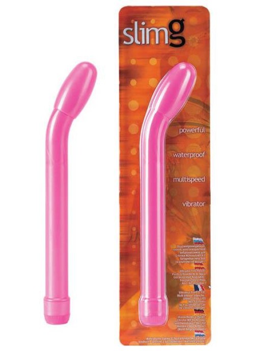 Slim G - Pink 17.8 cm (7'') Vibrator