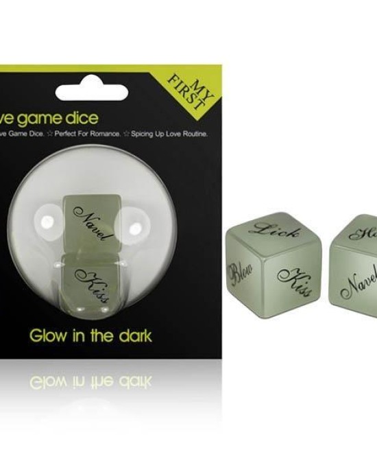 My First Love Dice - Glow in the Dark Dice Game