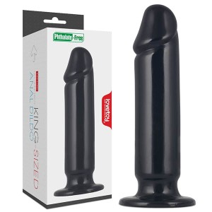 King Sized 9.25'' Anal Dildo - Black 23.5 cm Mega Anal Dong