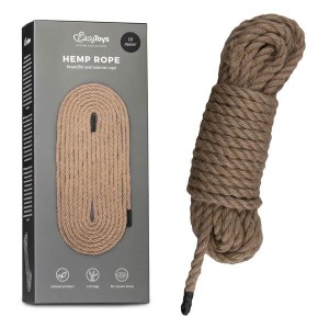 EasyToys Fetish Collection Hemp Rope - 10 Metre Length