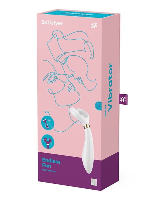 Satisfyer Multi Vibrator Endless Fun - White