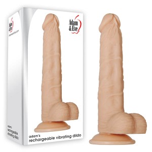 Adam & Eve Adam's Rechargeable Vibrating Flesh Dildo