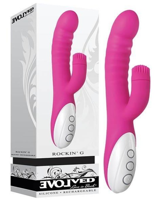 Evolved Rockin G Bending G-Spot Vibrator