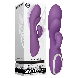 Evolved Rampage Rabbit Vibrator - Purple