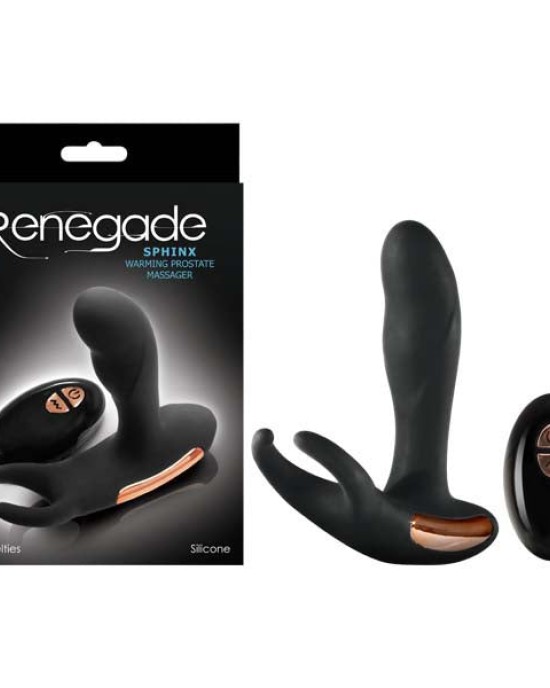 Renegade - Sphinx -Warming P-Massager with Wireless Remote