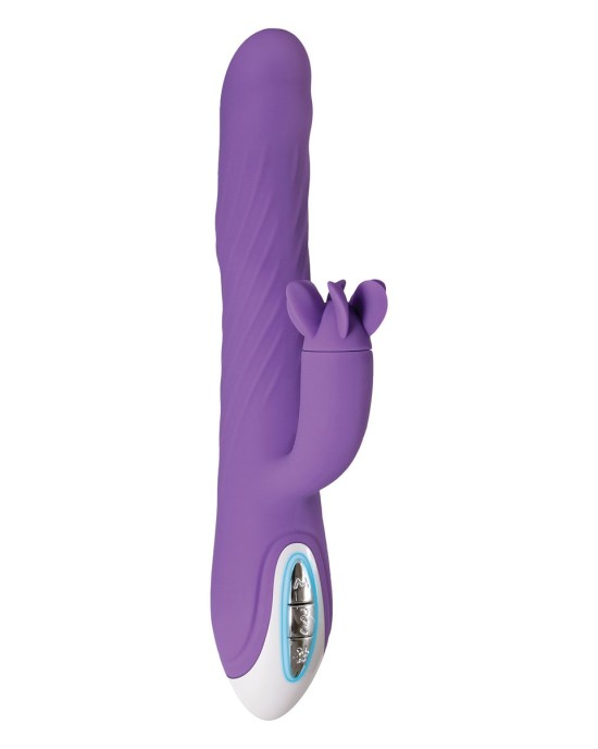 Purple Tilt O Whirl Rabbit Personal Massager