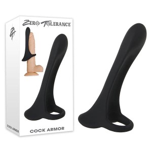 Zero Tolerance Cock Armor Vibrating Sleeve - Black