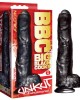 BBC Unkut Black 13.75 Inch Dildo