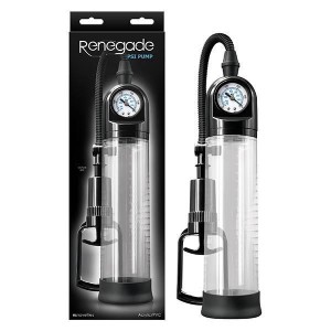 Renegade - PSI Pump - Clear Penis Pump with Pressure Gauge