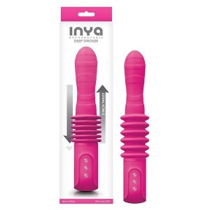 INYA Deep Stroker - Pink Thrusting Vibrator